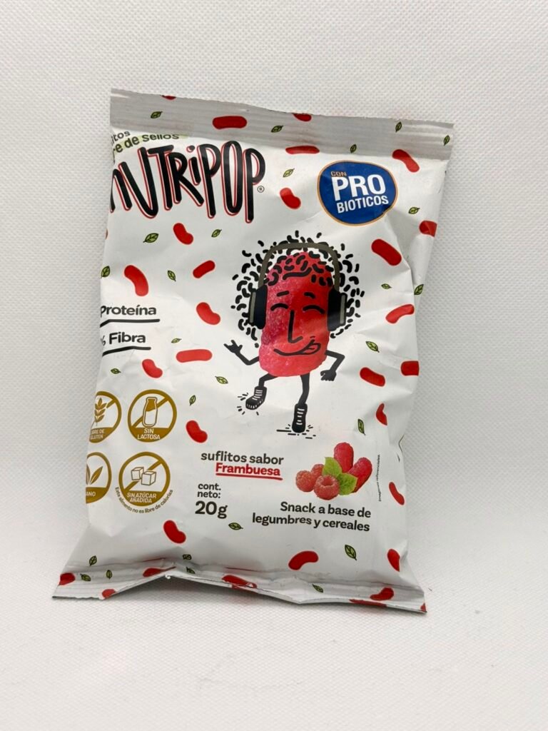 NUTRIPOP FRAMBUESA 20 G - BOLSA