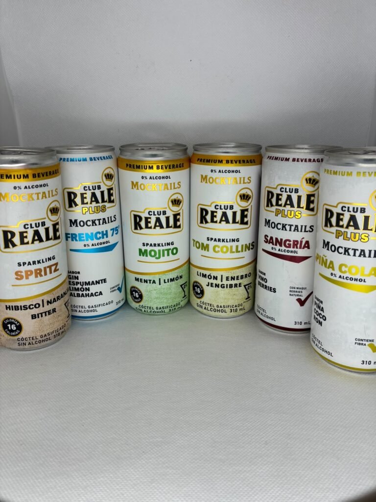 Mocktails 0% Alcohol Variedades