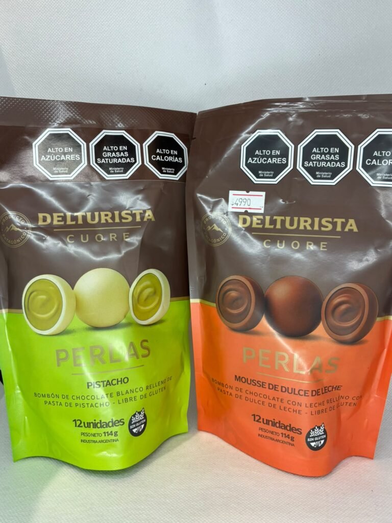 Perlas de chocolate rellenas Variedades