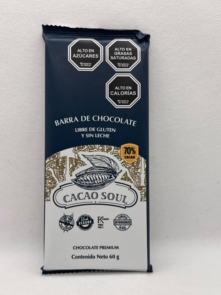 BARRA CHOCOLATE 70% ANDES SOUL - ANDES SOUL