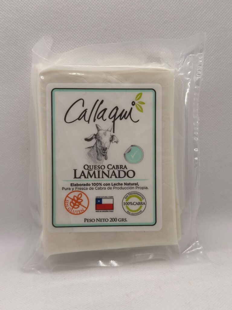 QUESO CABRA LAMINADO 200gr - Callaqui