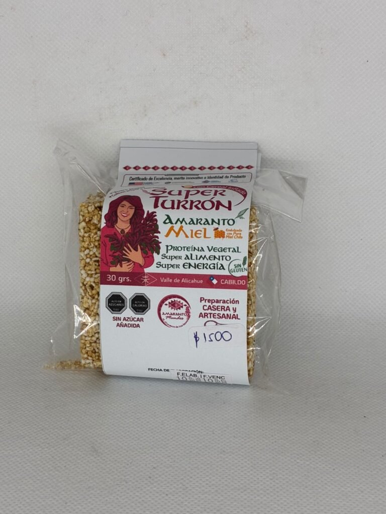 Super Turrón de Amaranto